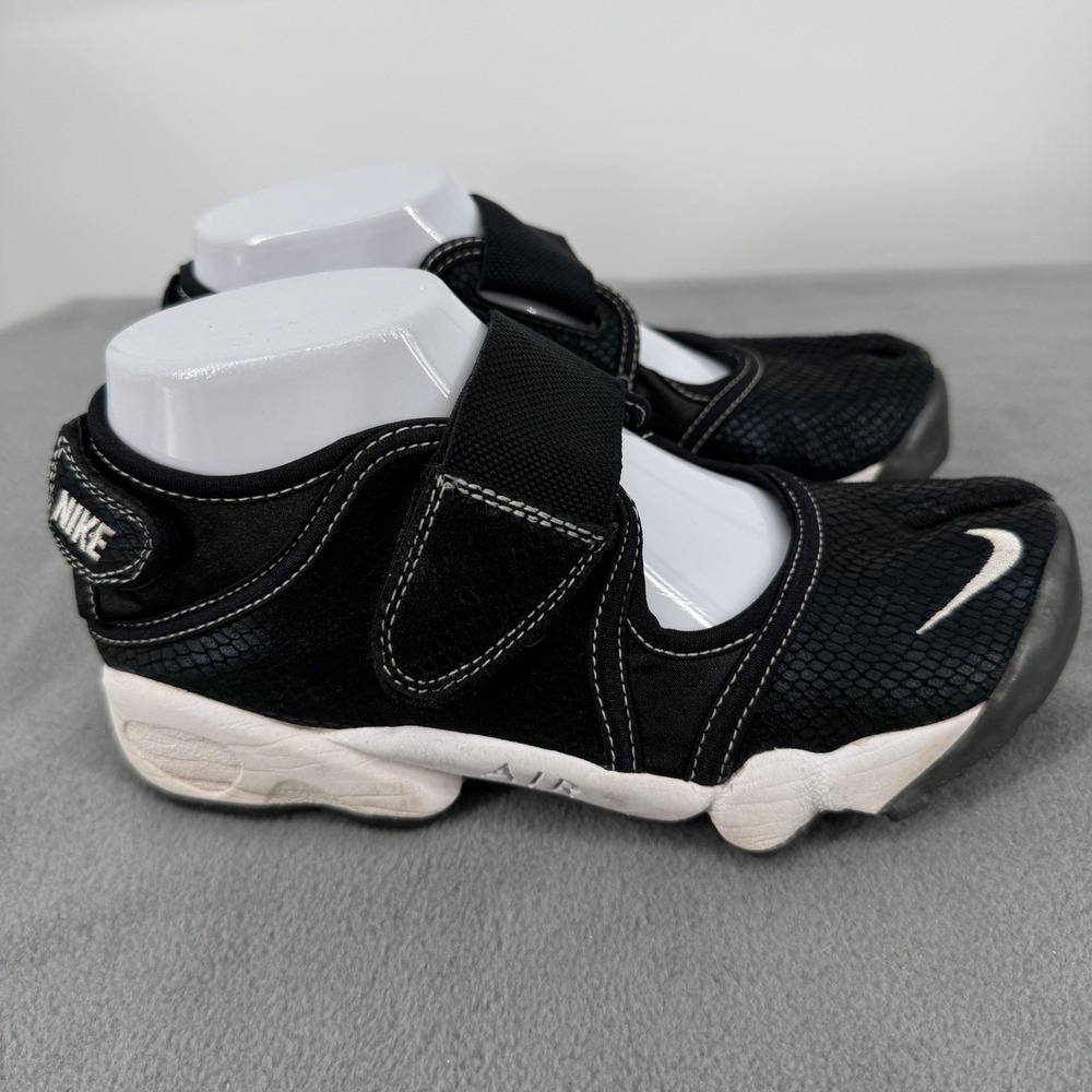 Nike Air Rift Black Snake Womens 7 Split Toe Tabi Shoes 315766-015 Vintage 2008 - Picture 2 of 12